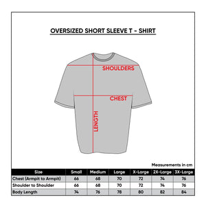 Bzerk Black Oversized Short Sleeve T