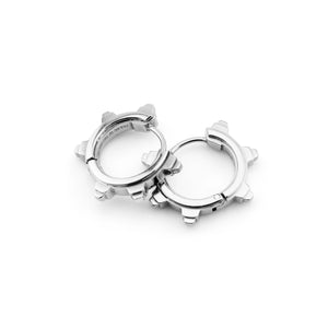 SP-01B Steel Spike Earrings