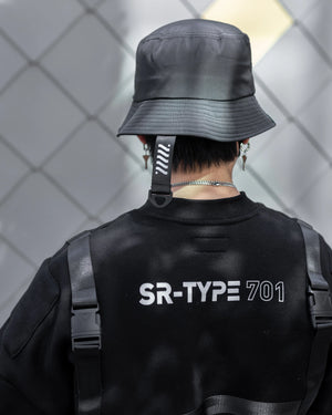 BK-Type 07C Black Bucket Hat