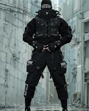 CG-Type 09S(U) Black Cargo Pants