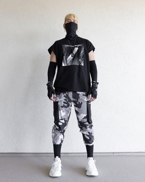 Bzerk Black Oversized Sleeveless T