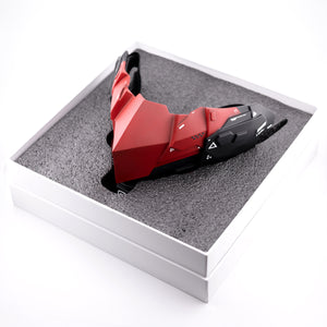 CYM-03 Black Red Cyber Mask