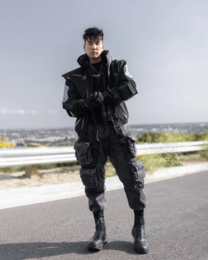 DRC-305 Black Deep Recon Coat