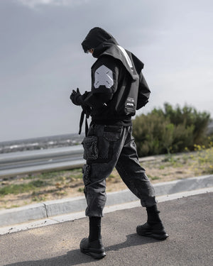 DRC-305 Black Deep Recon Coat