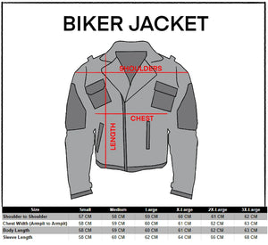 BK-Type 300 Black Biker Jacket