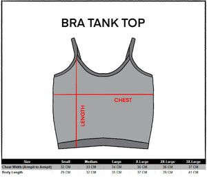 BR-Type 110 Black Bra Tank Top