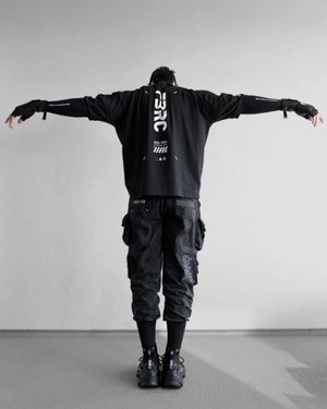 RGS-102A Black Oversized Short Sleeve T