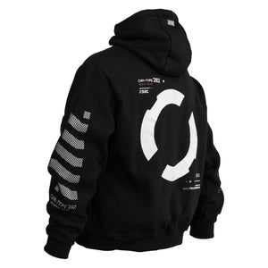 CXM-Type 202 Black Mockneck Hoodie