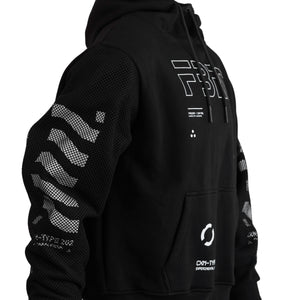 CXM-Type 202 Black Mockneck Hoodie