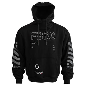 CXM-Type 202 Black Mockneck Hoodie