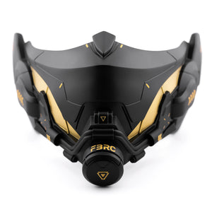 MC-Type 001K Black Gold Cyber Mask