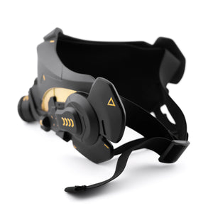 MC-Type 001K Black Gold Cyber Mask
