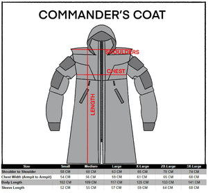 CC-020 White Commander's Coat