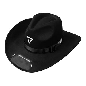 CH-1 Black Cowboy Hat