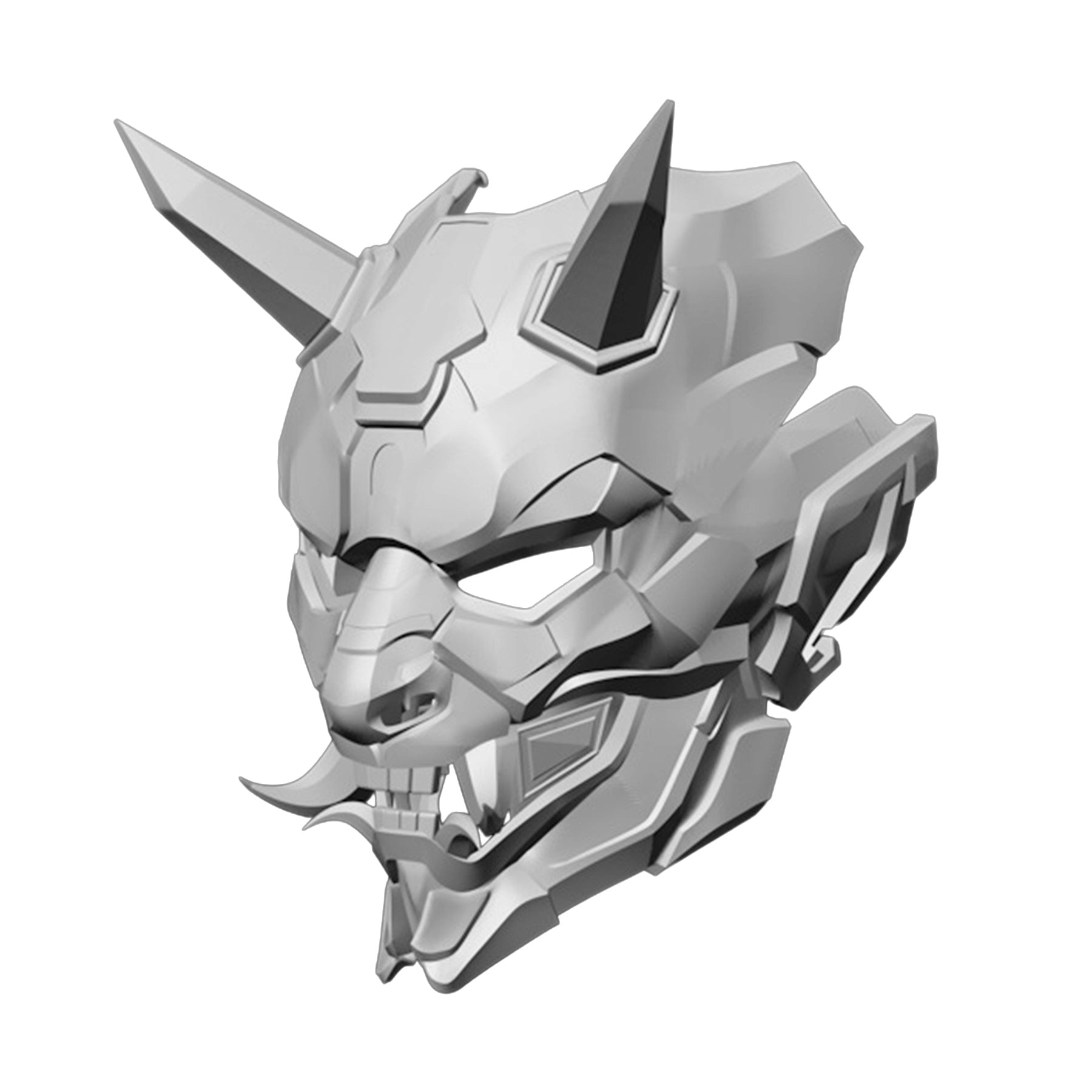 Cyber ONI V1 Mask 3D Printable File - Fabric of the Universe