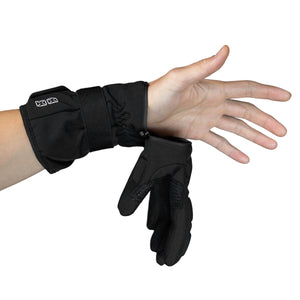 G-Type 033 Black Convertible Gloves