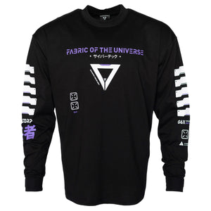 Geisha-6X Black Long Sleeve T