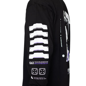 Geisha-6X Black Long Sleeve T