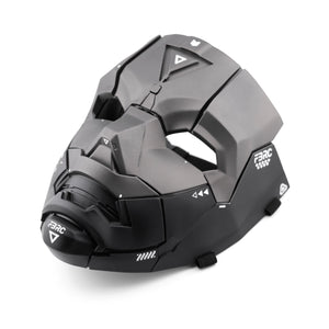 Genova Reborn Black Gunmetal Mask