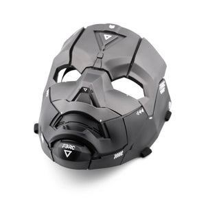 Genova Reborn Black Gunmetal Mask