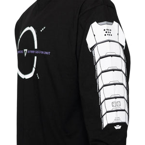 Griffin-0909 Black Long Sleeve T