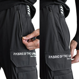 J-Type 005 Black Athletic Joggers