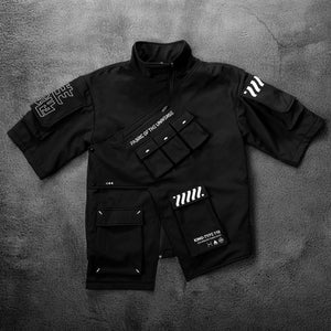 Kimo-Type 110 Black Kimono Jacket