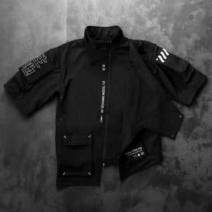 Kimo-Type 110 Black Kimono Jacket