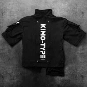 Kimo-Type 110 Black Kimono Jacket
