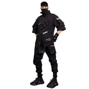 Kimo-Type 110 Black Kimono Jacket