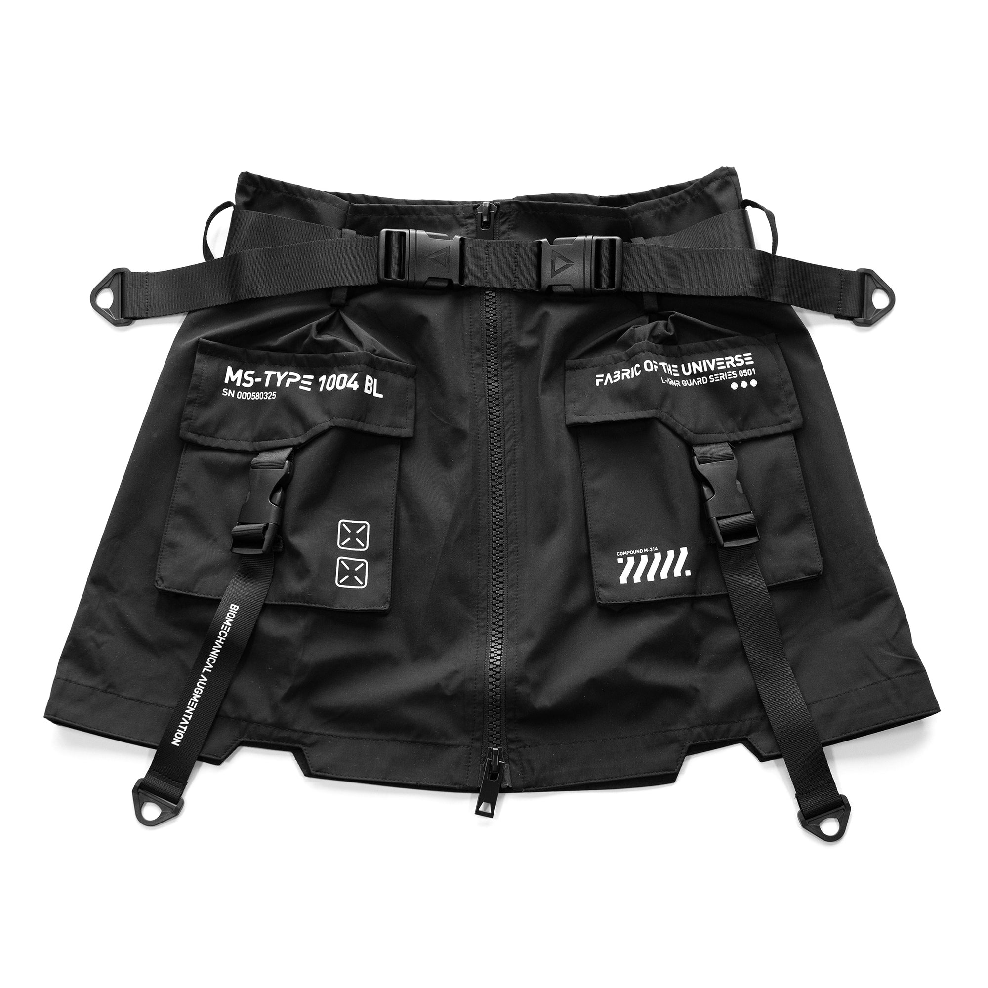 MS-Type 1004 Black Miniskirt