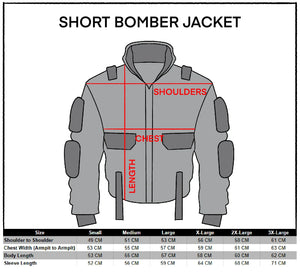 Medic White Short Bomber Jacket
