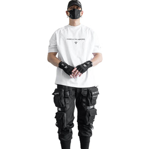 RGS-100B White Oversized Short Sleeve T