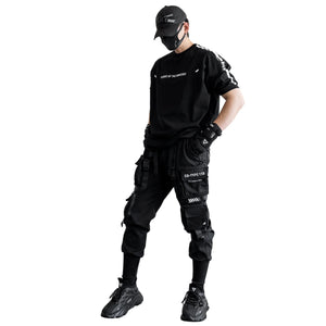 RGS-101C Black Oversized Short Sleeve T