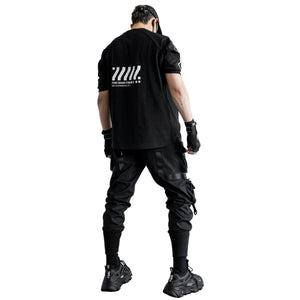 RGS-101C Black Oversized Short Sleeve T