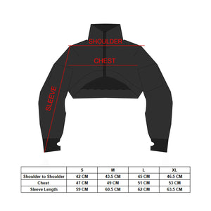 RS-Type 011 Gray Reflective Shrug Jacket