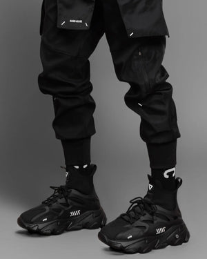 SN-Type 02C Black High Top Sneakers