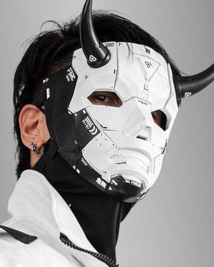 Genova Reborn Demon White Mask