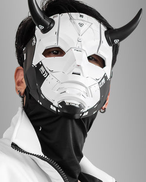 Genova Reborn Demon White Mask