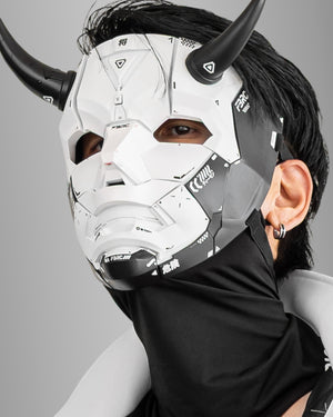Genova Reborn Demon White Mask