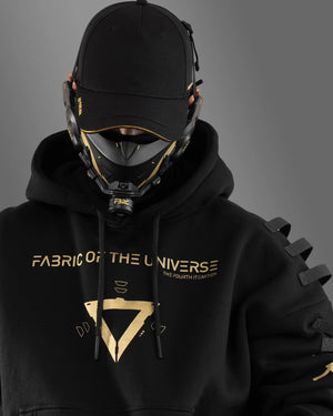 MC-Type 001K Black Gold Cyber Mask