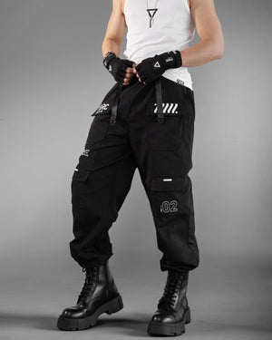 BLG-Type 02 Black Ripstop Cargo Pants