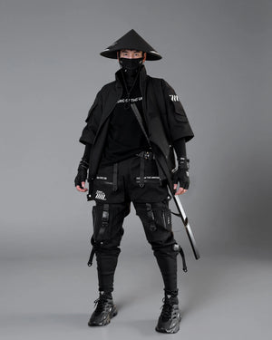 Kimo-Type 110 Black Kimono Jacket