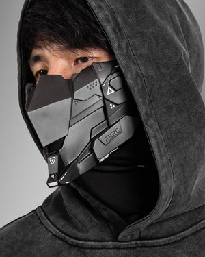 CYM-03 Black Gunmetal Cyber Mask