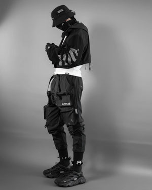 CWB-Type 04 Black Crop LW Windbreaker