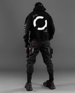 CG-Type 19S Black Red Cargo Pants