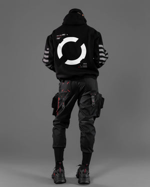 CG-Type 19S Black Red Cargo Pants