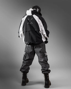 DJ-Type 001A Charcoal Denim Cargo Pants