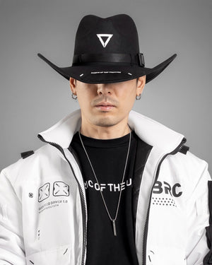 CH-1 Black Cowboy Hat
