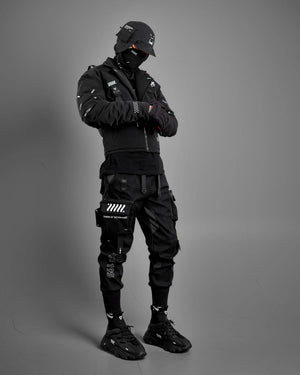 BK-Type 300 Black Biker Jacket